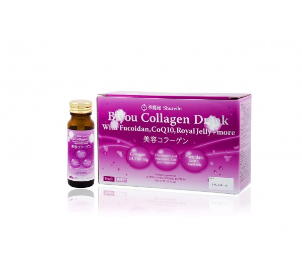 Shureihi Biyou Collagen Liquid Nước Uống Biyou Collagen Có kết hợp
